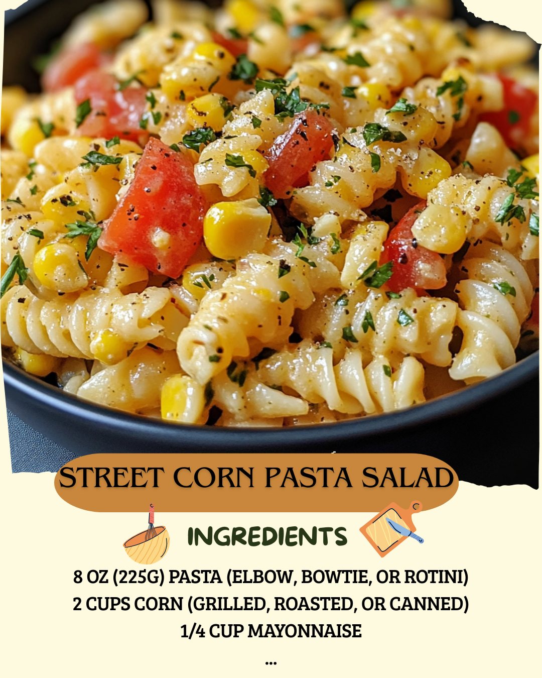 Street Corn Pasta Salad
