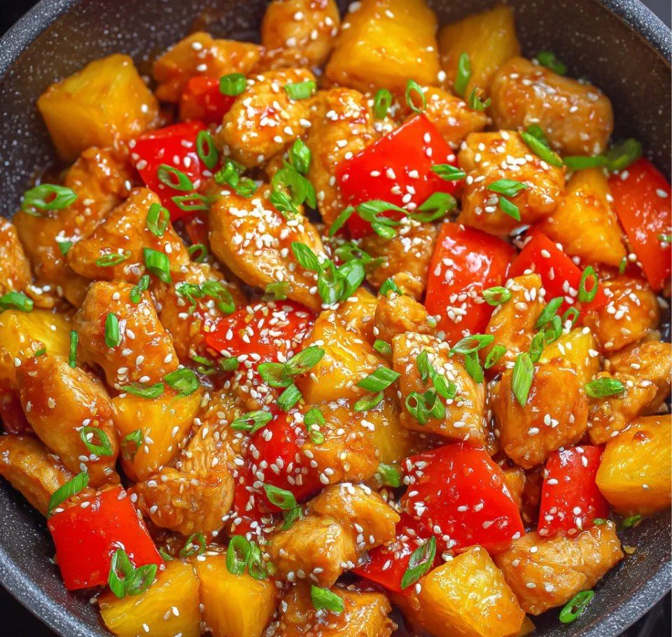 Hawaiian Chicken Stir Fry