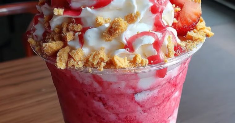 Strawberry Shortcake Frappuccino
