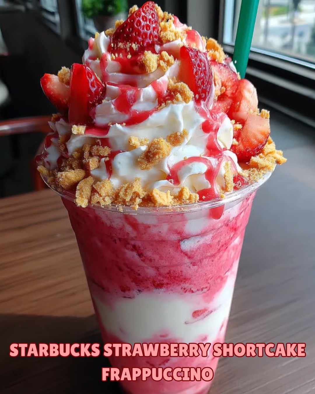 Strawberry Shortcake Frappuccino