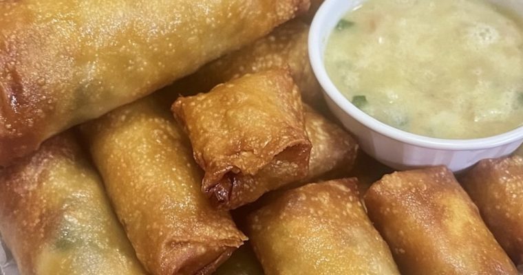 Nacho Egg Rolls