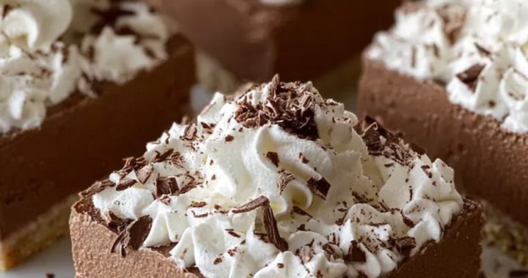 French Silk Pie Bars