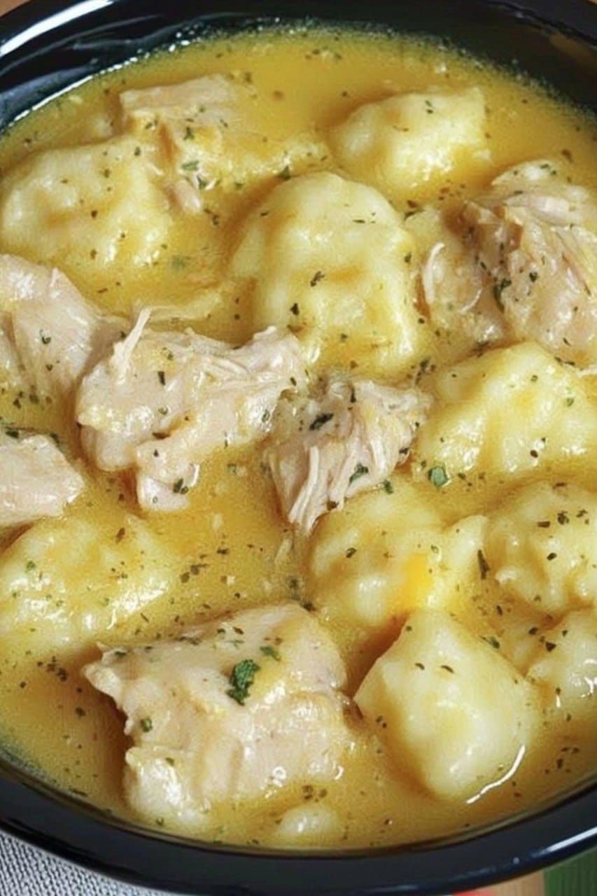 Crock Pot Chicken and Dumplings