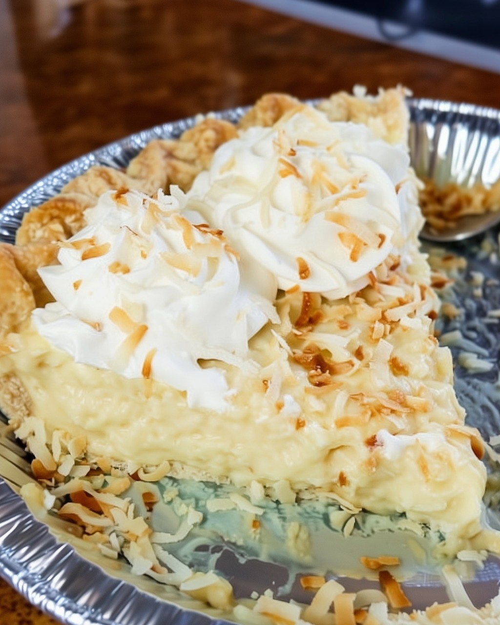 Old Fashioned Coconut Cream Pie