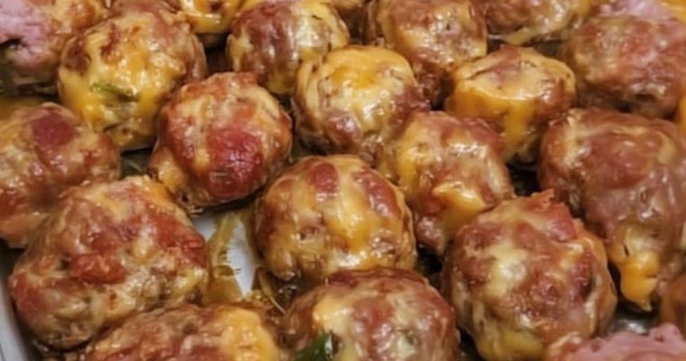 Crispy Hashbrown Sausage Bites