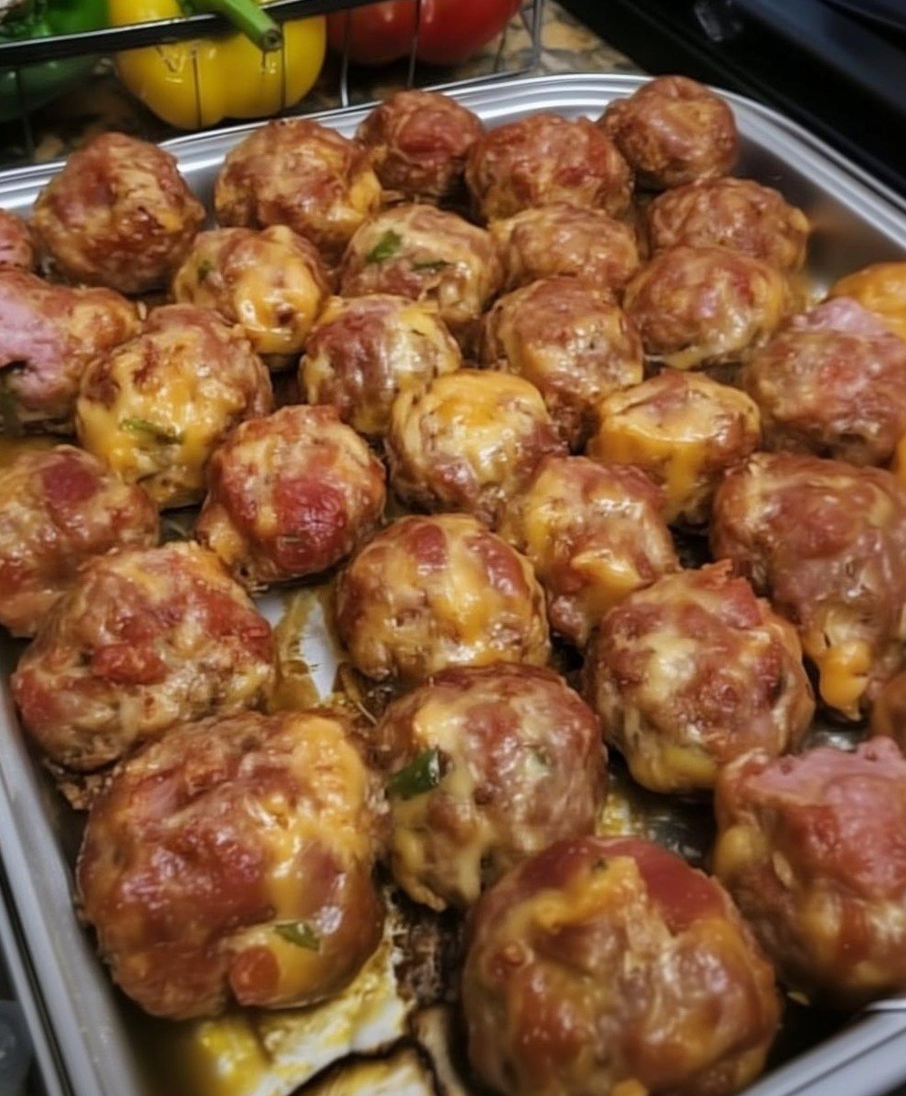 Crispy Hashbrown Sausage Bites