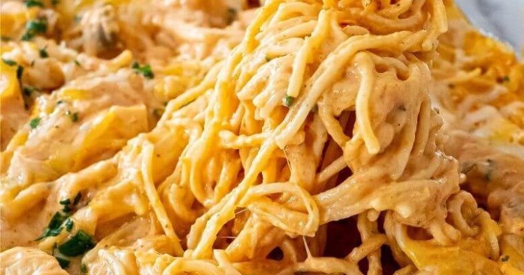 Easy Chicken Spaghetti