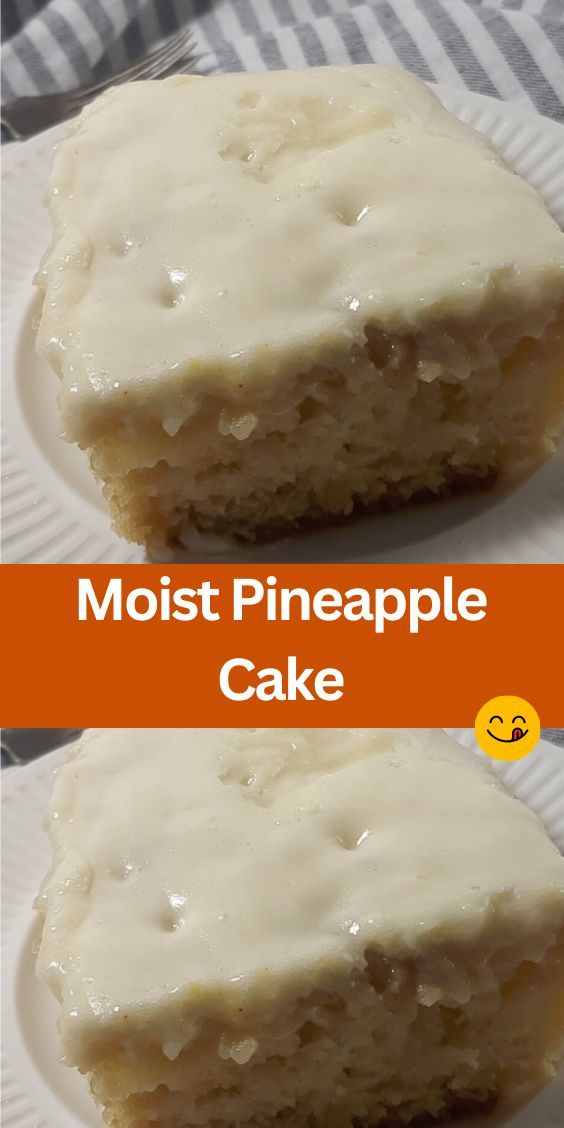 Moist Pineapple Cake