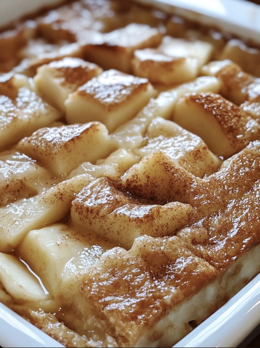 APPLE PIE BREAD PUDDING