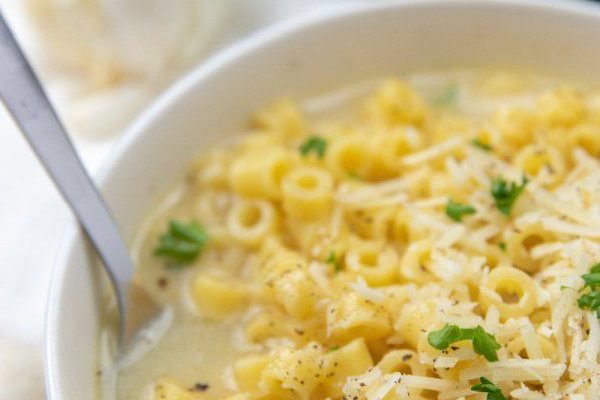 Parmesan Pasta Soup