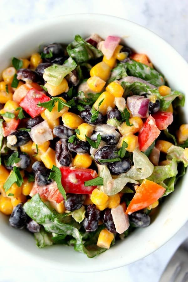 Black Bean Taco Salad