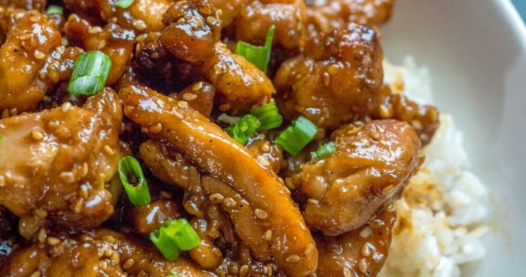 20 Minute Honey Sesame Chicken