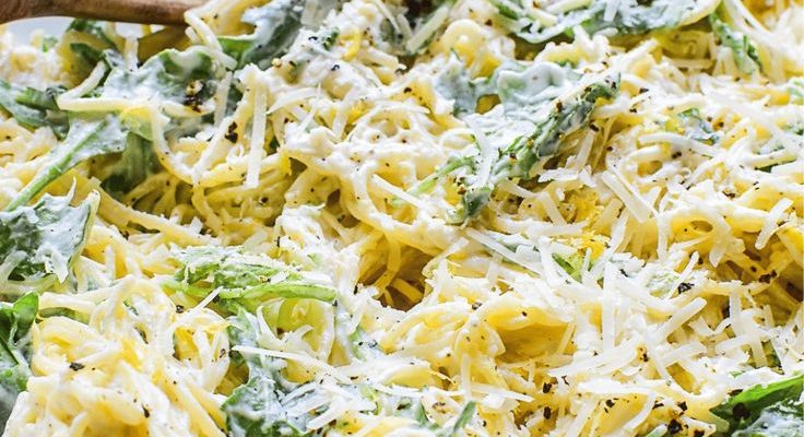 Lemon Ricotta Spaghetti