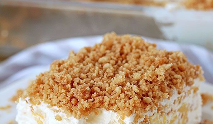 No-Bake Pineapple Dream Dessert