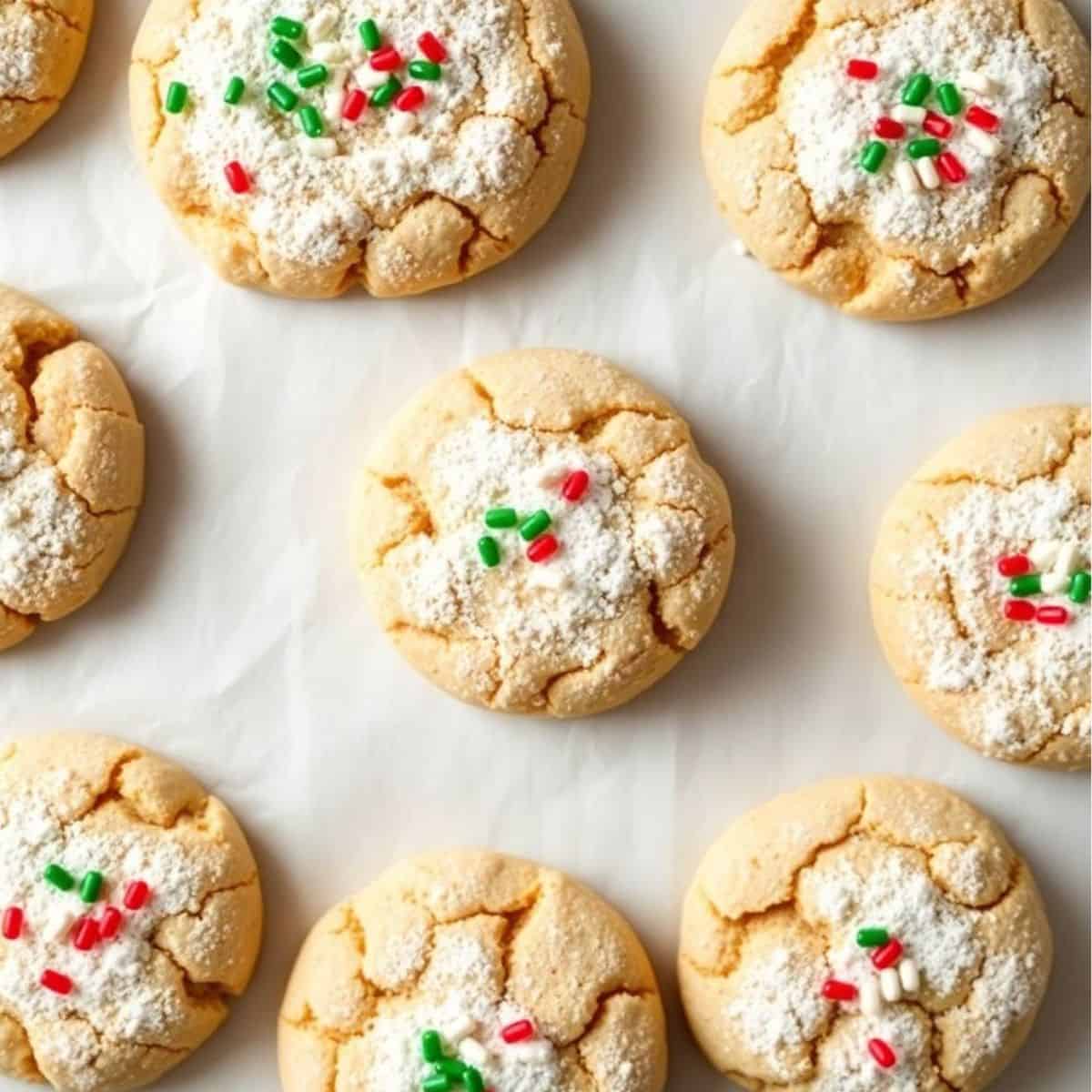 CHRISTMAS MELTAWAY COOKIES