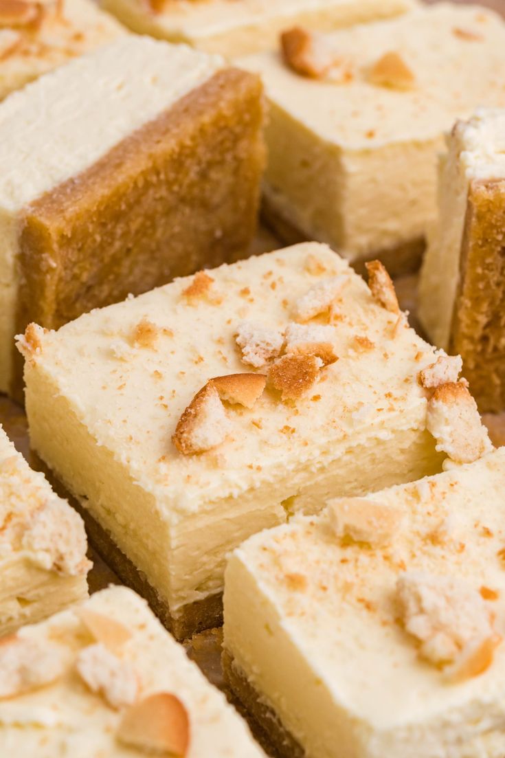 Banana Cream Cheesecake Bars