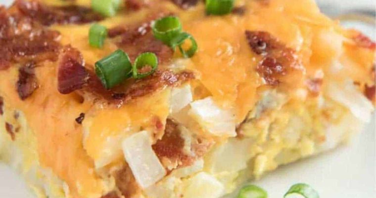 Bacon Egg and Hashbrown Casserole