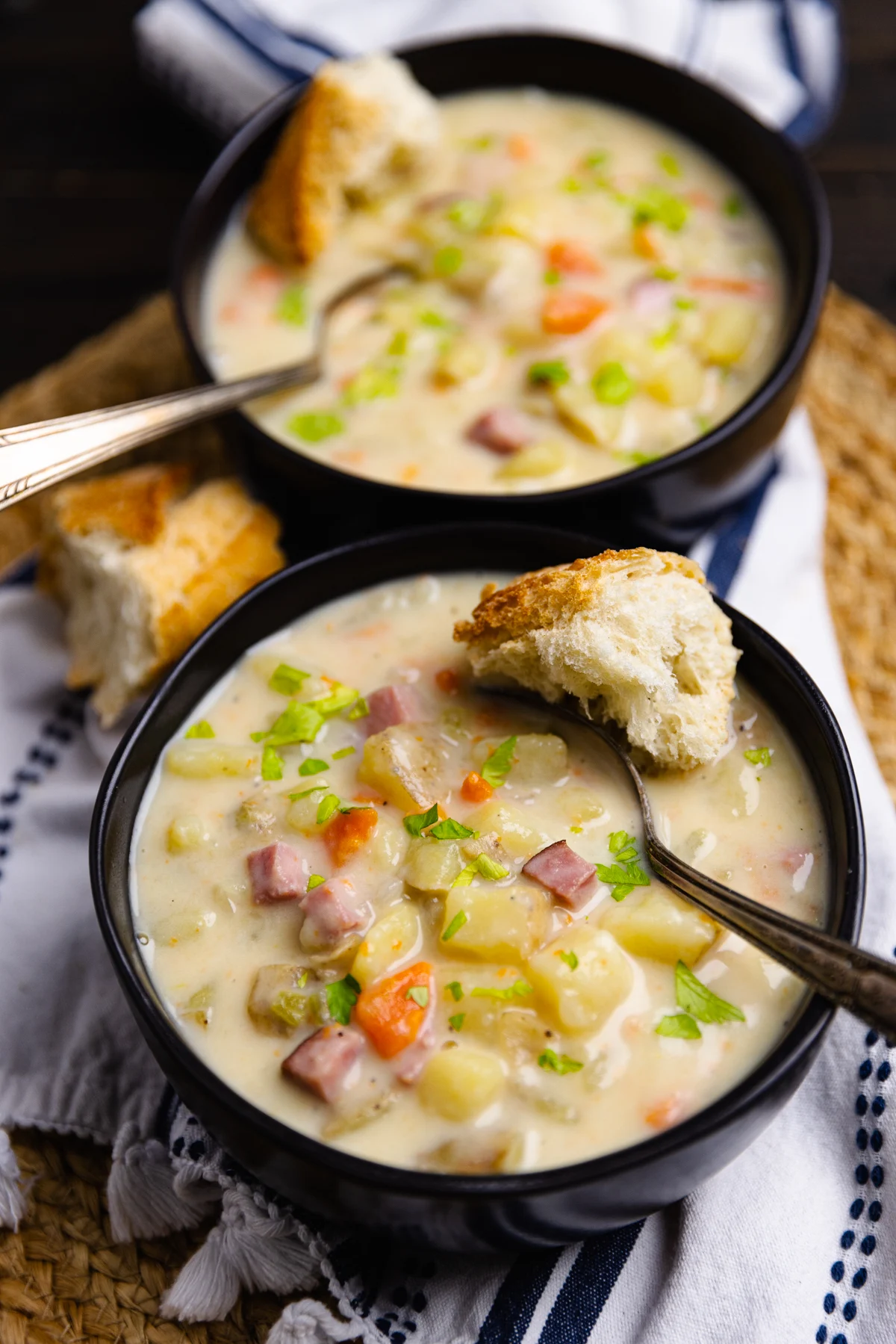 Crock Pot Ham And Potato Soup