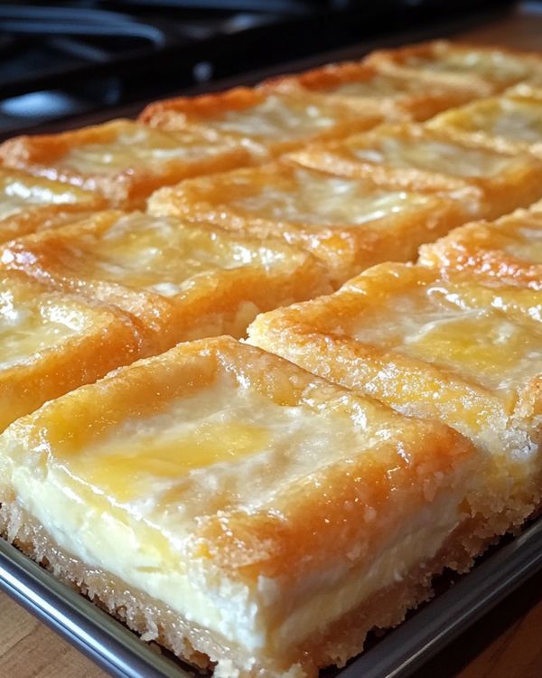 Lemon Cream Cheese Squares