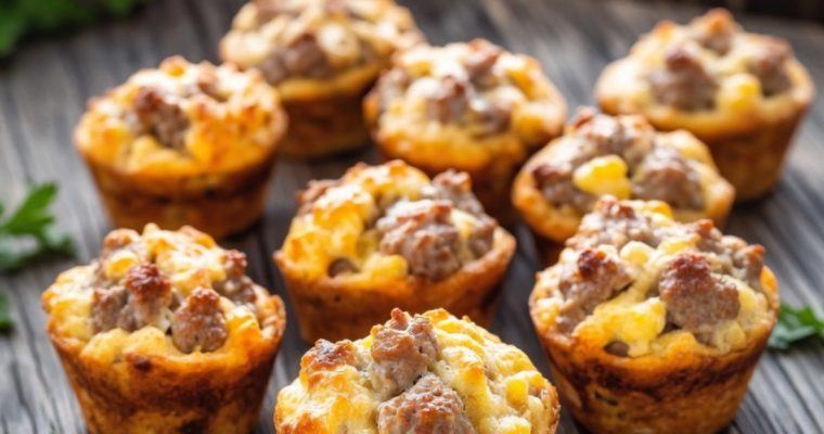 Bisquick Sausage Muffins