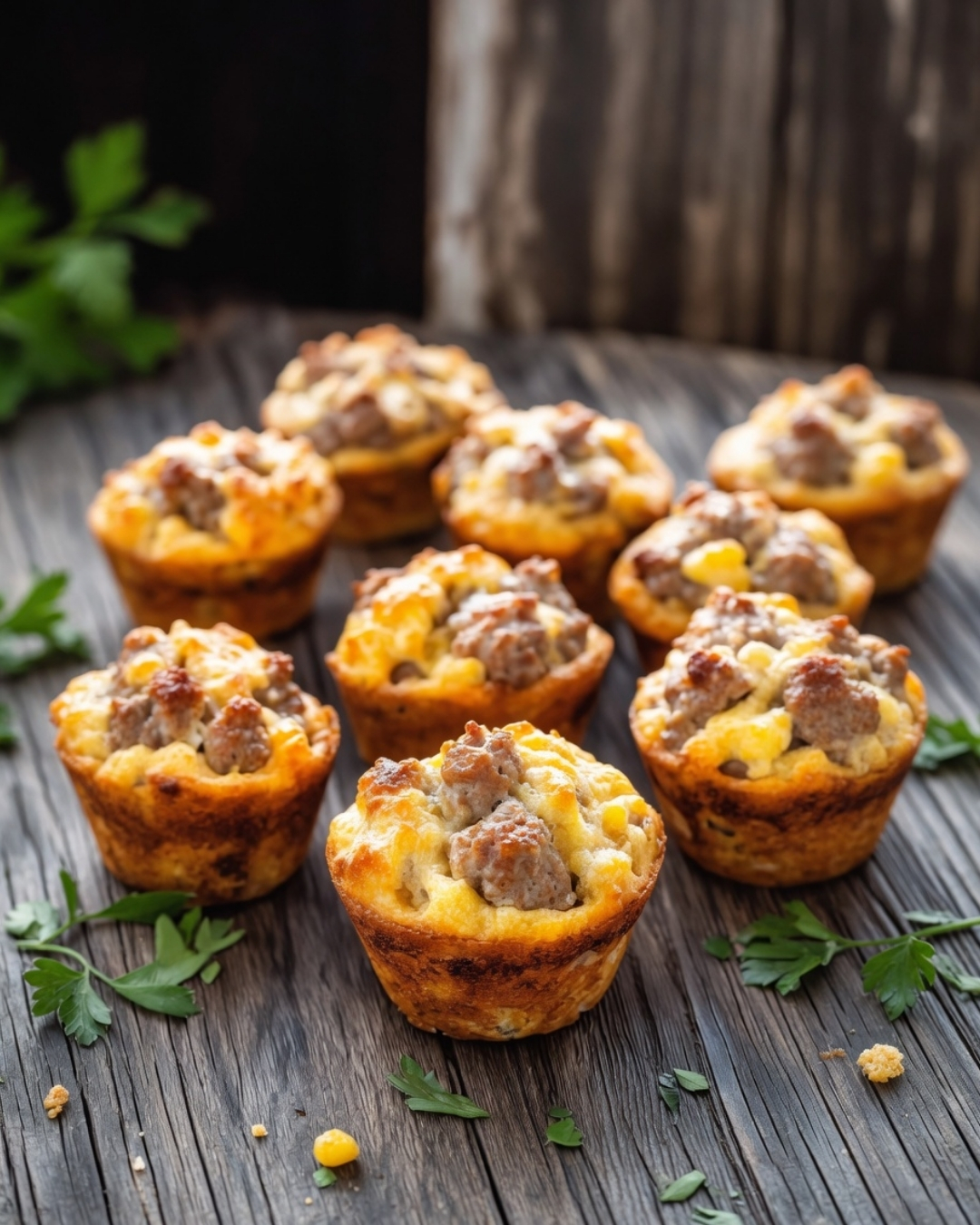 Bisquick Sausage Muffins