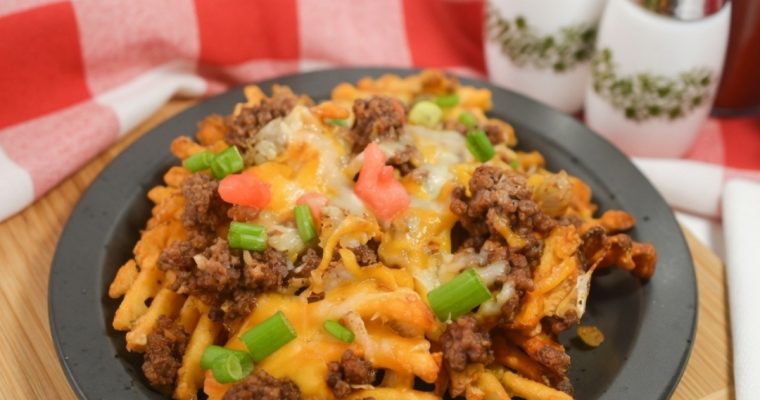 Cheesesteak Taco Fries