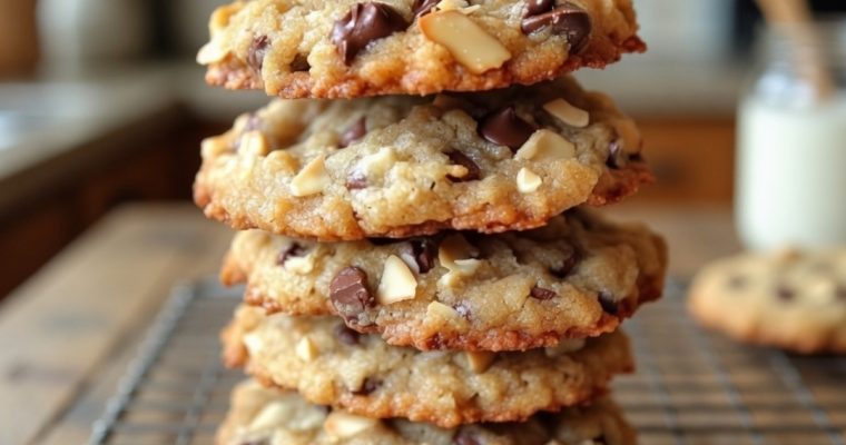 Small Batch Almond Joy Cookies