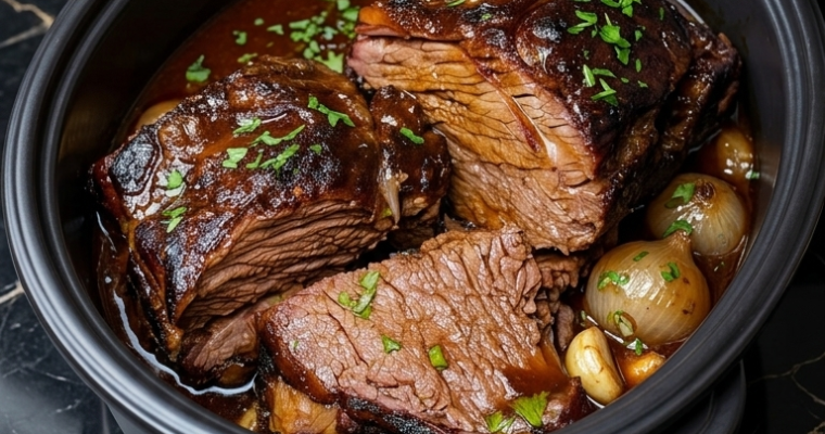 Slow Cooker Beef Brisket