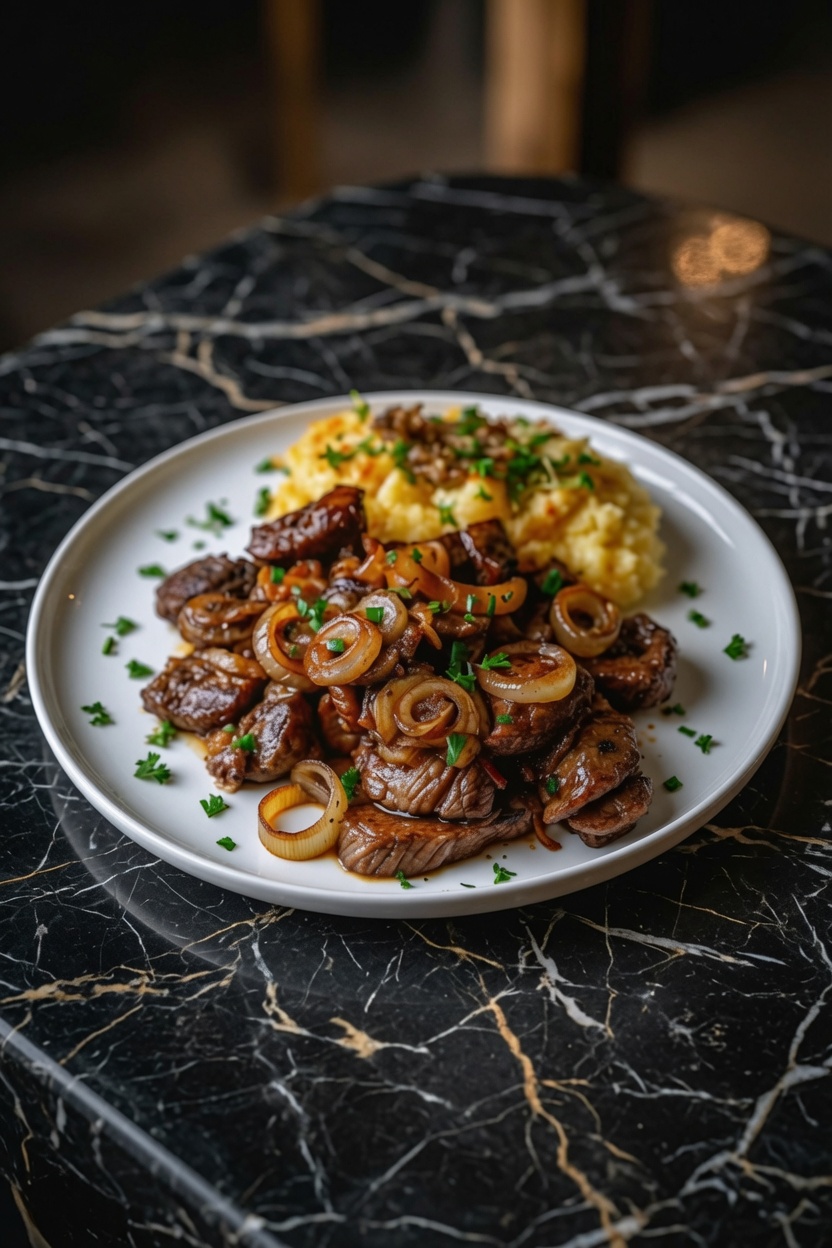 Beef Liver and Onions