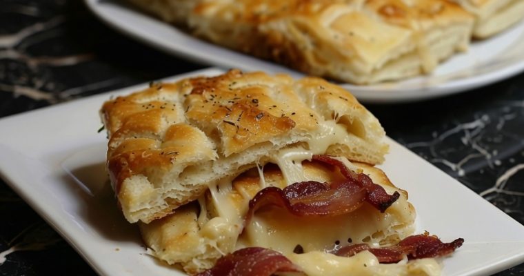 Stuffed Bacon and Cheese Biscuits