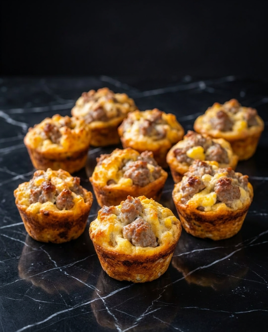 Bisquick Sausage Muffins