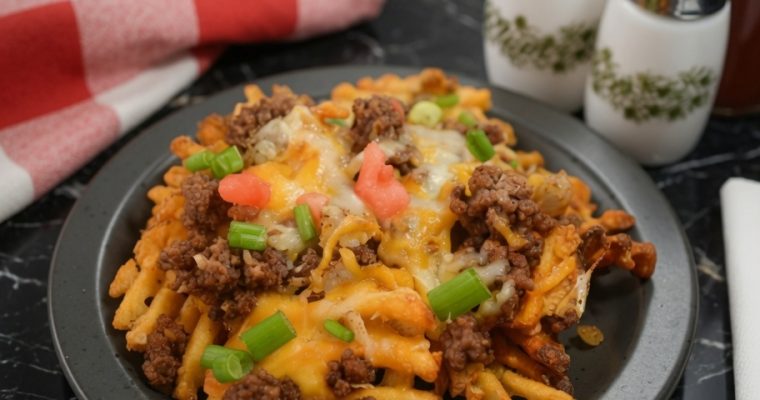 Cheesesteak Taco Fries