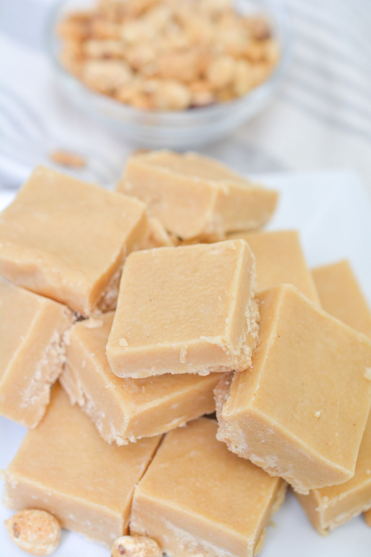 Peanut Butter Microwave Fudge