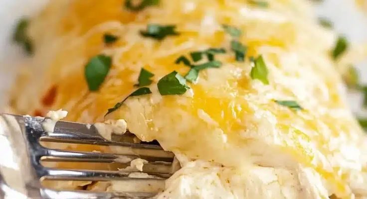 SOUR CREAM CHICKEN ENCHILADA CASSEROLE
