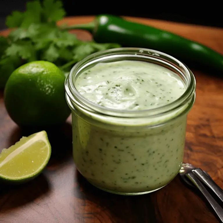 Jalapeno Cilantro Ranch Salad Dressing
