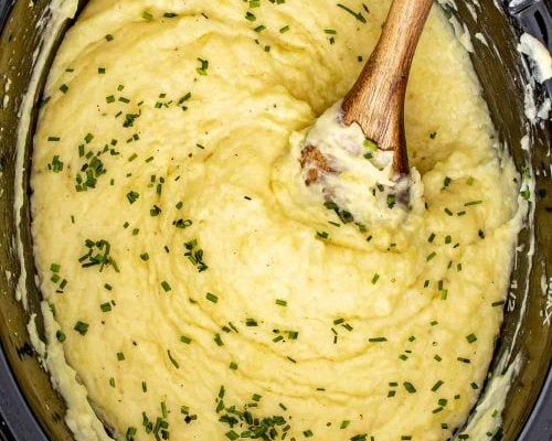 Mashed Potatoes in The Crockpot