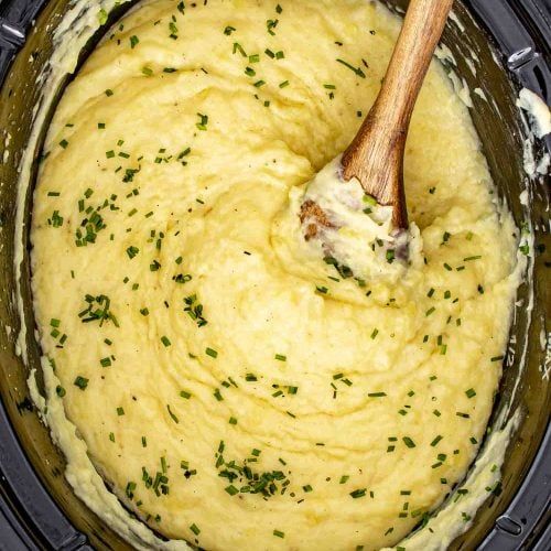 Mashed Potatoes in The Crockpot