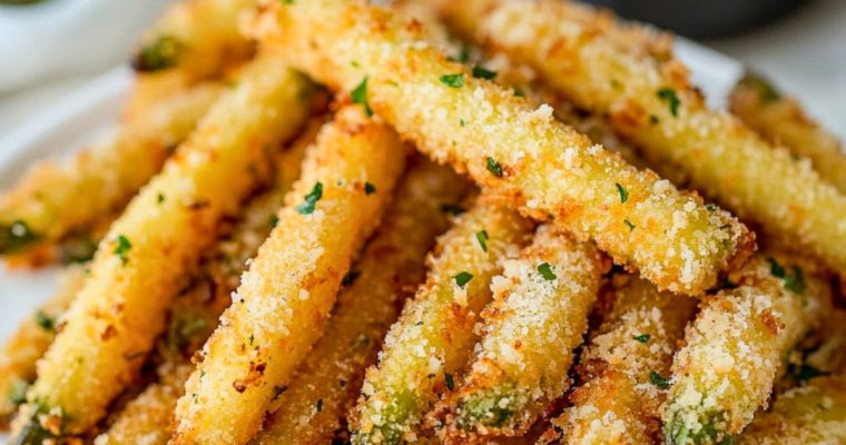 Parmesan-Crusted Asparagus Fries