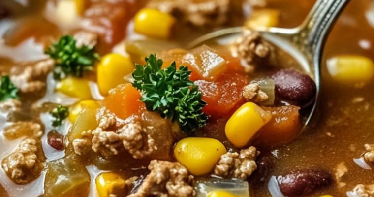 HEARTY CROCK POT COWBOY SOUP