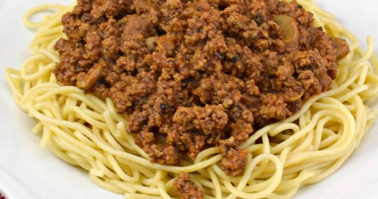 Linda’s Old Fashioned Spaghetti (Crock Pot)