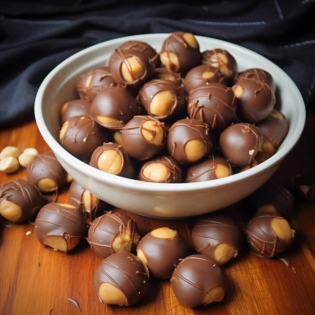 Peanut Butter Balls aka Buckeye Balls