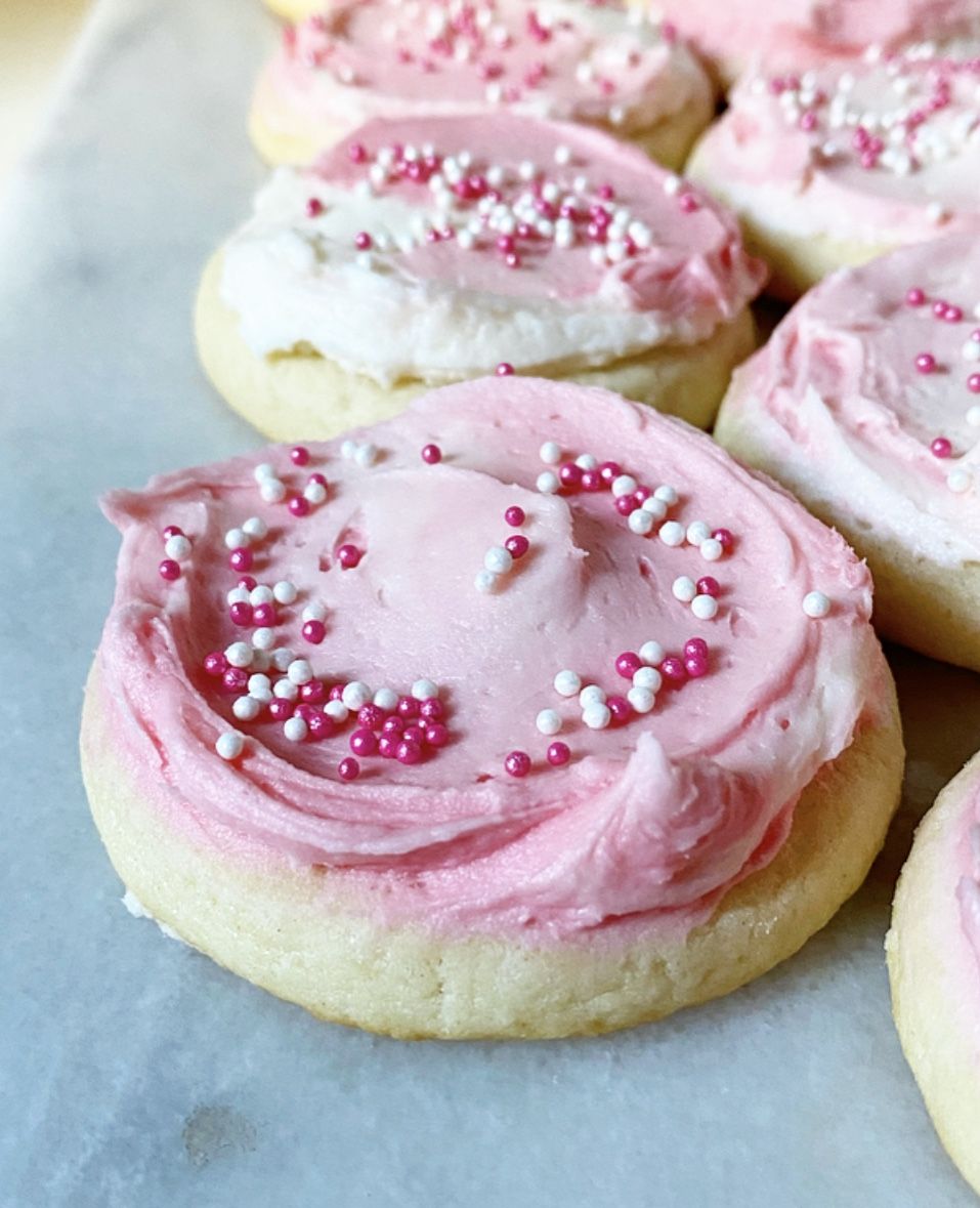 SOFT SOUR CREAM SUGAR COOKIES