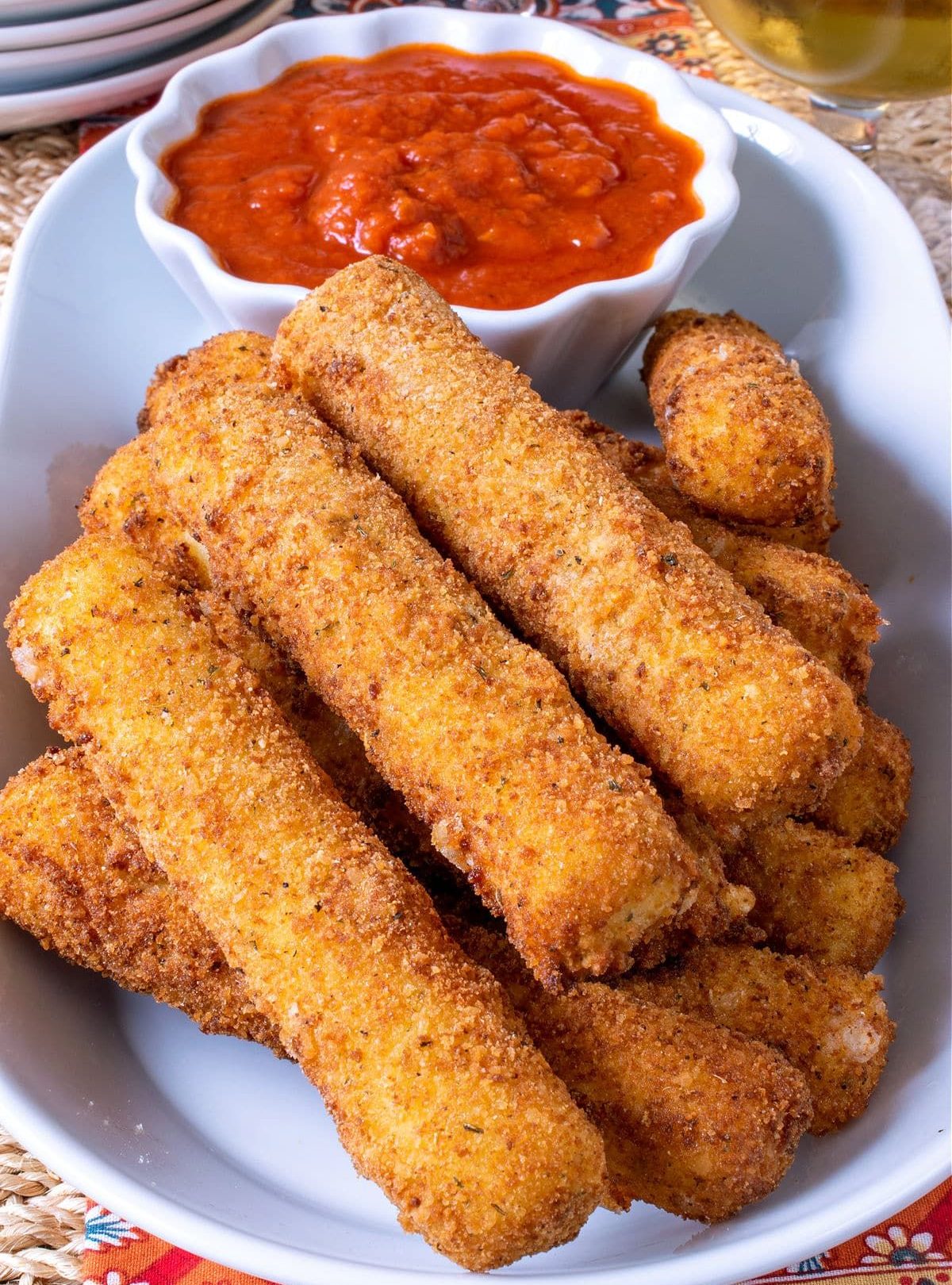 Fried Mozzarella Sticks
