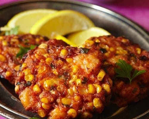 Corn and Shrimp Fritters
