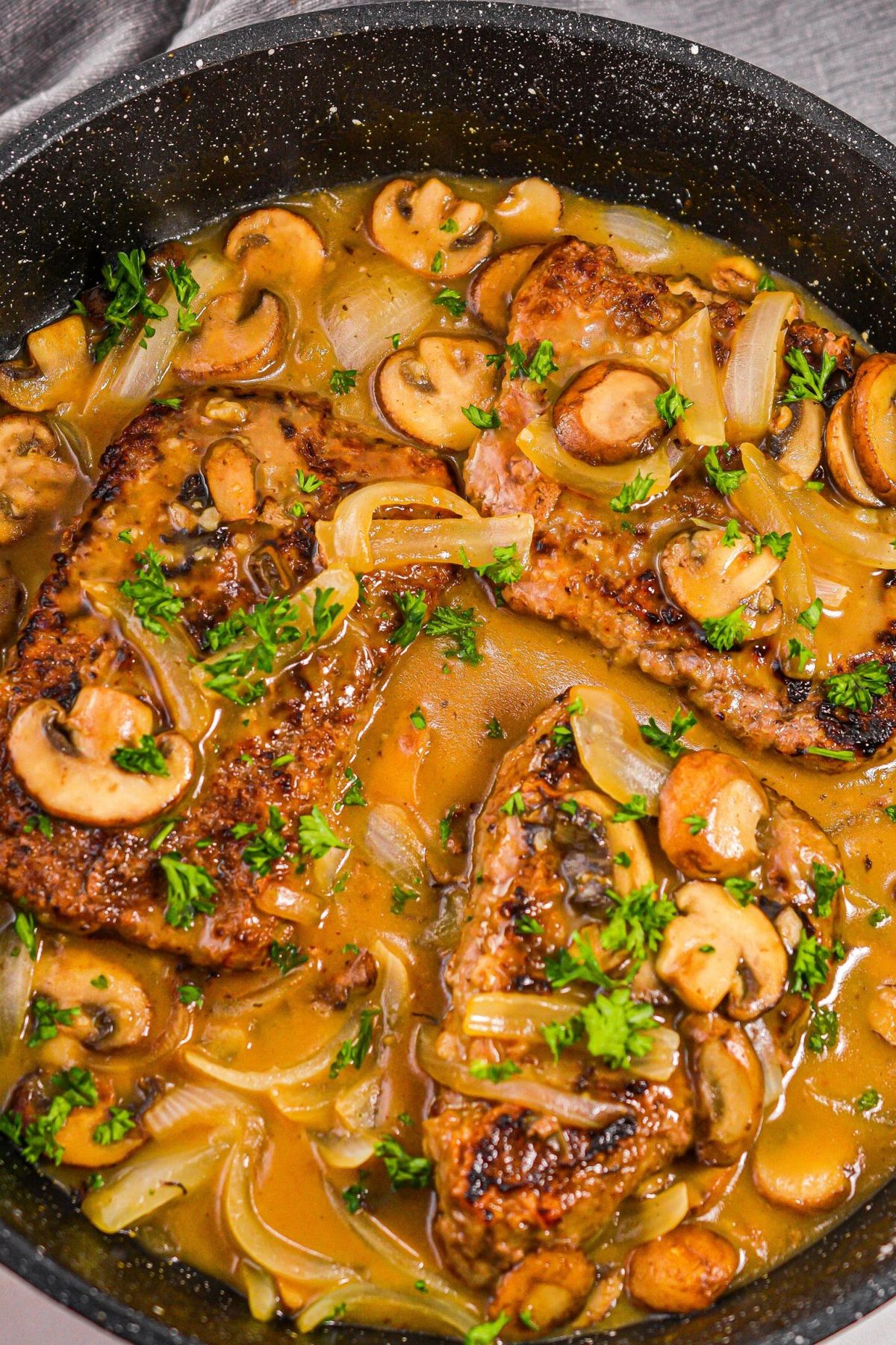 Smothered Cube Steak
