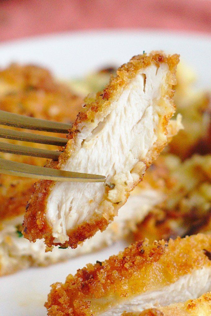 Baked Chicken Schnitzel
