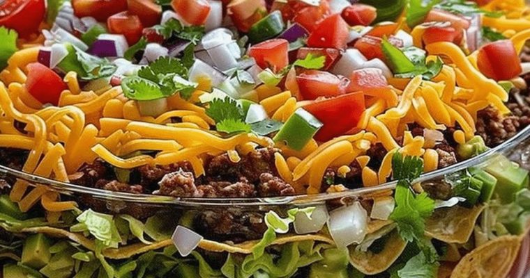 Seven Layer Taco Salad