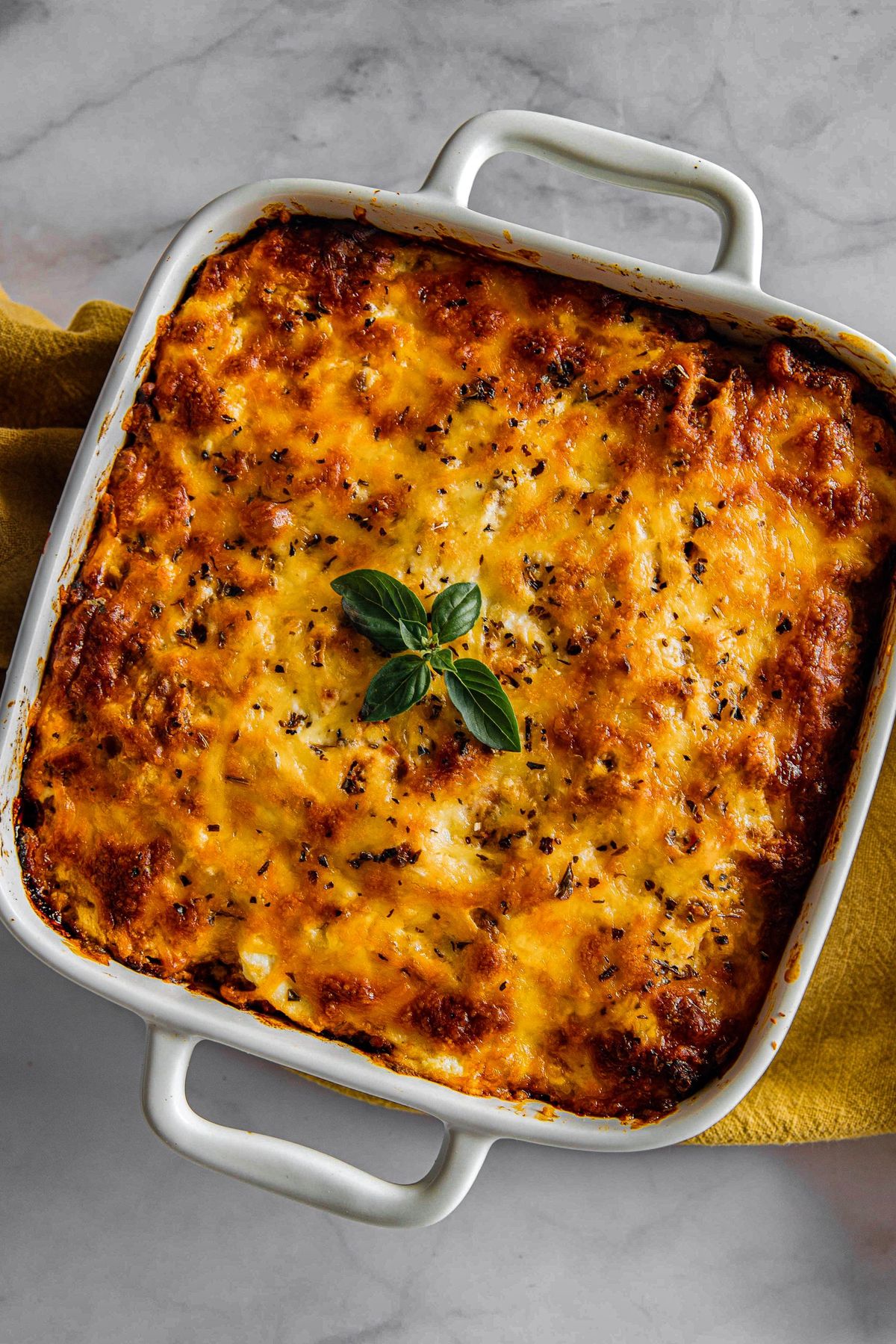 ITALIAN RIGATONI PASTA BAKE