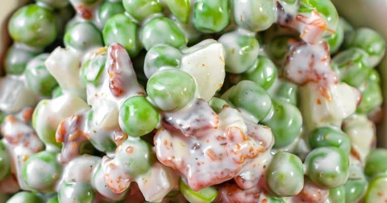 Bacon Ranch and Pea Salad