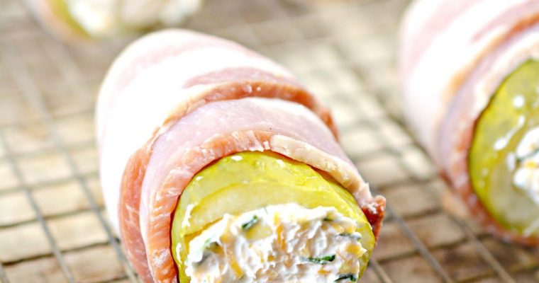 Bacon Wrapped Pickles